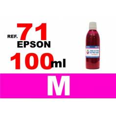 Epson 71, botella 100 ml. tinta magenta