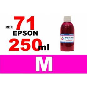 Epson 71, botella 250 ml. tinta magenta