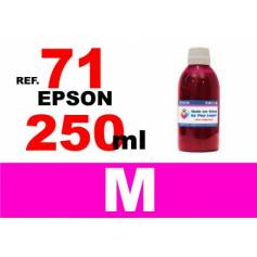 Epson 71, botella 250 ml. tinta magenta