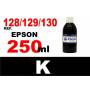 Epson 128, 129, 130 botella 250 ml. tinta negra