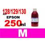 Epson 128, 129, 130 botella 250 ml. tinta magenta