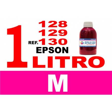 Epson 128, 129, 130 botella 1 L tinta magenta