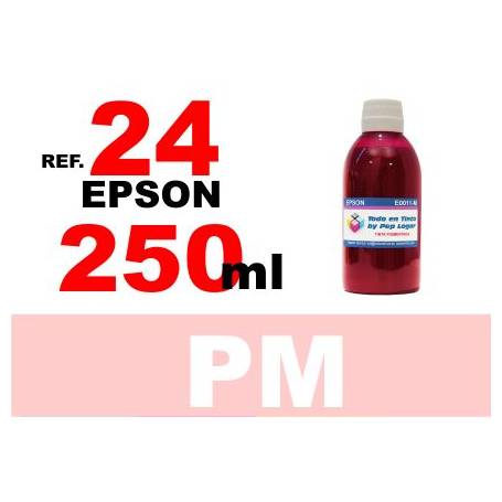 Epson 24 XL botella 250 ml. tinta magenta photo