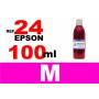 Epson 24 XL botella 100 ml. tinta magenta
