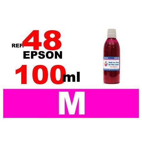 Epson 48 botella 100 ml. tinta magenta