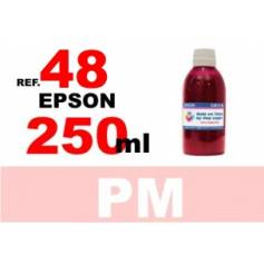 Epson 48 botella 250 ml. tinta magenta photo