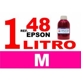 Epson 48 botella 1 L tinta magenta