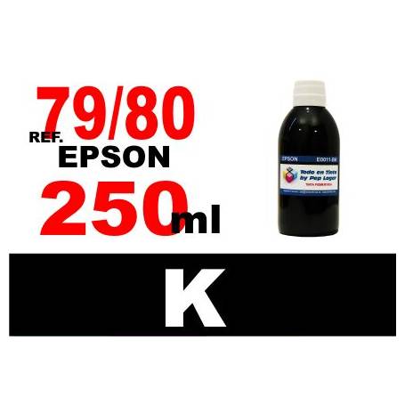 Epson 79 botella 250 ml. tinta negra