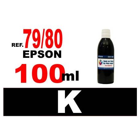 Epson 79 botella 100 ml. tinta negra