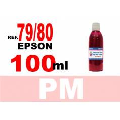 Para cartuchos Epson 79, 80 y 378 botella 100 ml. tinta compatible magenta photo