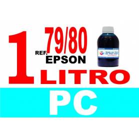 Epson 79 botella 1 L tinta cian photo