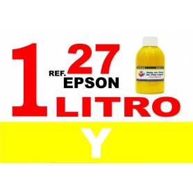 Epson 27, botella 1 L tinta amarilla