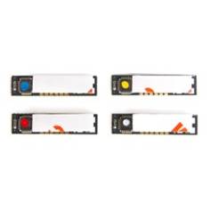 Samsung clp 365 set de 4 chips bk c m y