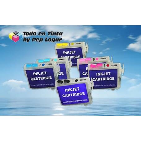 T0801 T0802 T0803 T0804 T0805 T0806 cartuchos recargables compatibles Epson