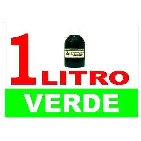 1000 ml. tinta VERDE pigmentada tipo K3 para plotter Epson