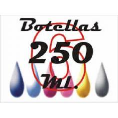 6 botellas 250 ml. de tinta de sublimación para plotters 42 pulgadas