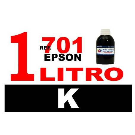 Epson 701, 701 XL botella 1 L tinta negra