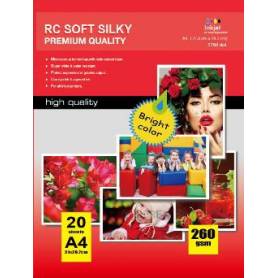 10X15CM R4 RC Satin Inkjet Photo Paper 260g-50 Fogli 