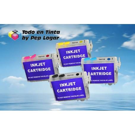 T1001 T1002 T1003 T1004 cartuchos recargables compatibles Epson