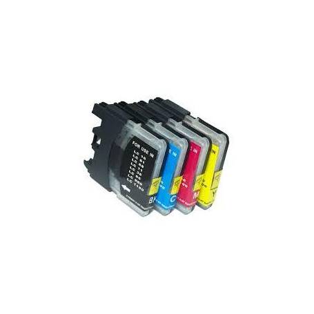 18MLL Brother Compatible LC61Y LC980Y LC1100Y ALTA CAPACITA