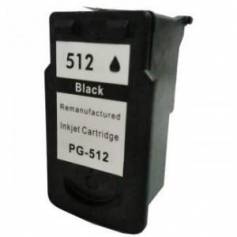 PG-512 negro 18ml reciclado para Canon Pixma mp240 mp260 mp480 mx320 mx330 