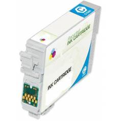 128 Cian 8ml compatible para Epson s22 sx125 420w bx305fw t12824020.