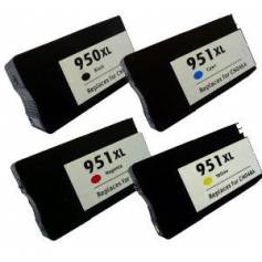 HP 951XLY 28ml amarillo compatible para Hp pro8100 pro8600e pro8600plus cn048ae